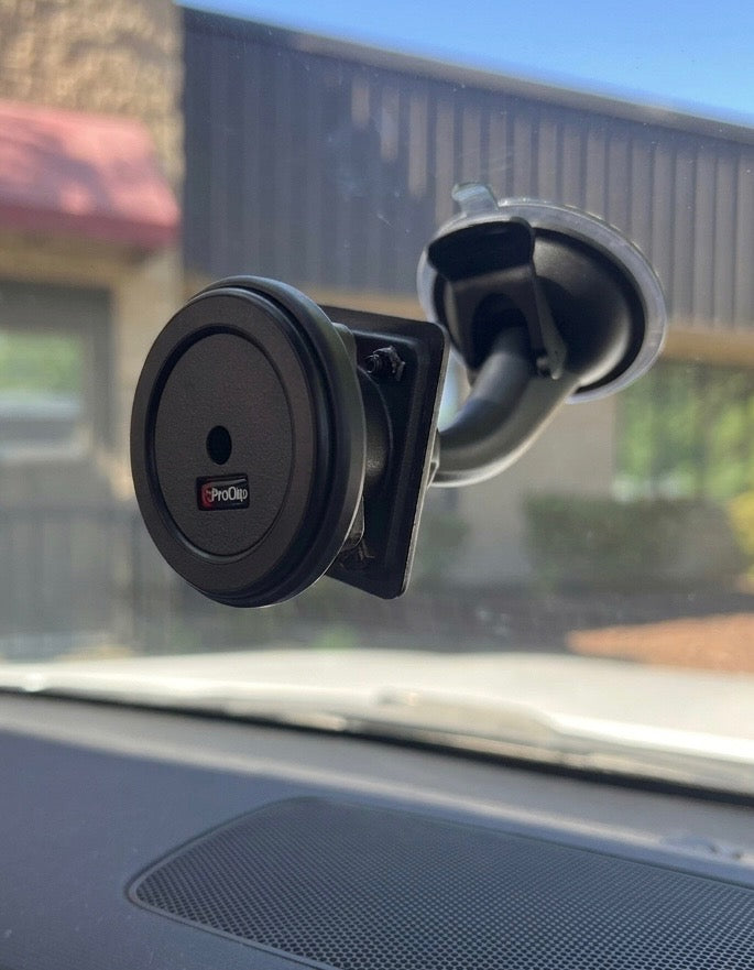 MagnePro™ Magnetic Suction Cup Travel Mount and Magnetic Adapter Ring Kit