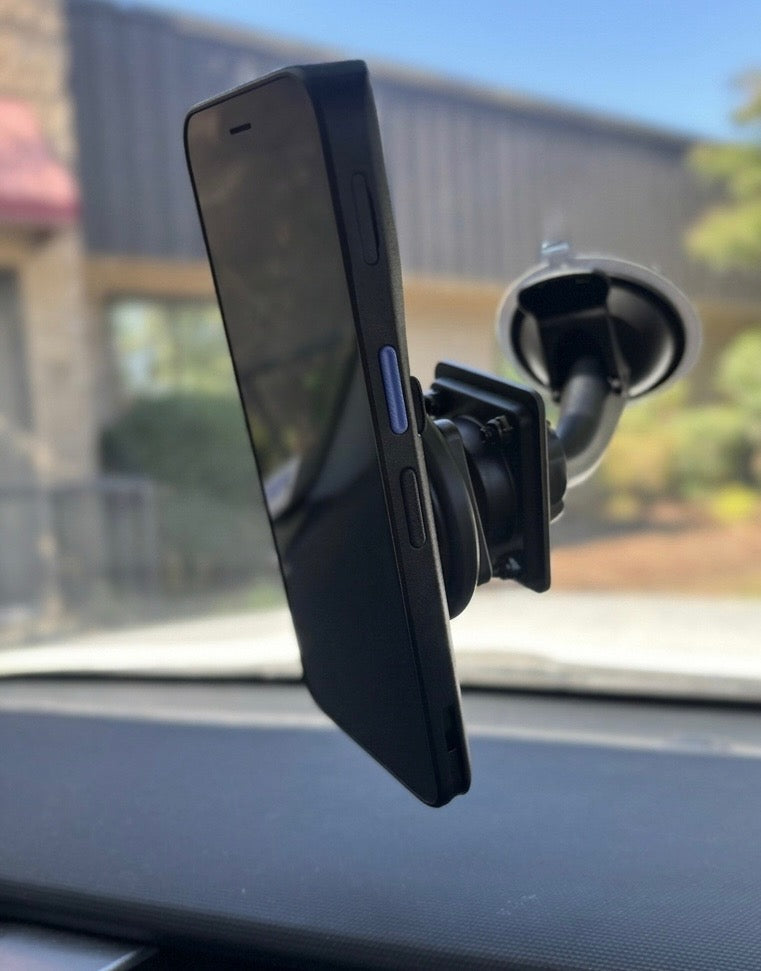 MagnePro™ Magnetic Suction Cup Travel Mount and Magnetic Adapter Ring Kit